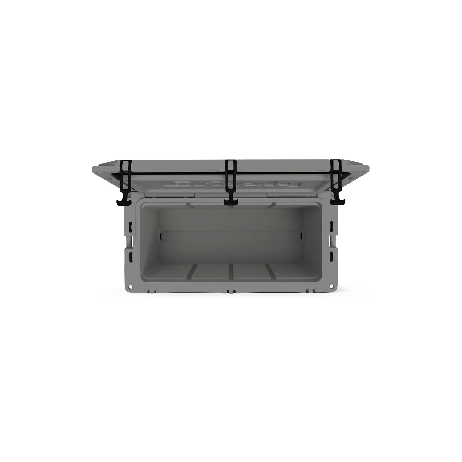 100 Cooler Grizzly | 100 qt Ice Chest Durable Rotomolded Insulated | Made in USA | Warranty for Life | for Beach Boat Camping Fishing Hunting | G100 | Gray
