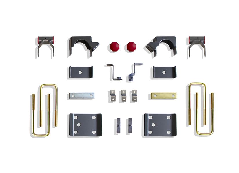 Max Trac Part# 301960 is A 6" Rear FLIP KIT Including AXLE RELOCATORS, Bump Stops, Shackles & Spring Plates