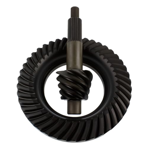 Differential Ring & Pinion Richmond Gear 69-0419-L, For Ford 9", Gear Ratio 7.16, 10-Bolt, 28 Spline, 6 Pinion & 43 Ring Tooth -Fits Ford/Lincoln/Mercury Cars & Trucks 1955–1986, Replaces F890716AX.
