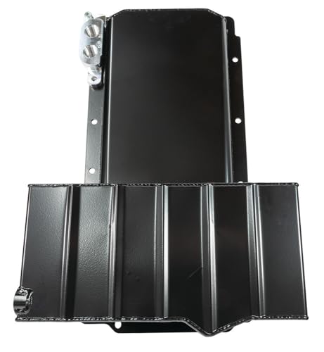 Moroso Front Sump Swap Oil Pan 20146 in Steel, Fits GM LS Engines, Use with Remote Oil Filter