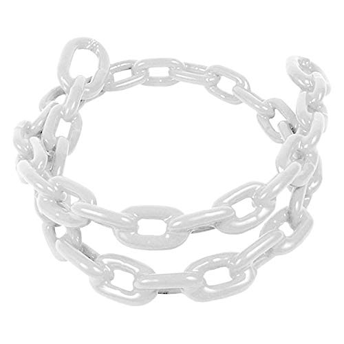 3003.3864 Greenfield - 2116-W White Coated Chain Anchor 5/16” x 5’