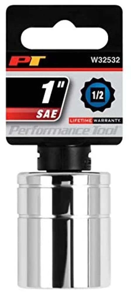 W32532 Performance Tool 1/2-Inch Drive 1-Inch 12pt Socket