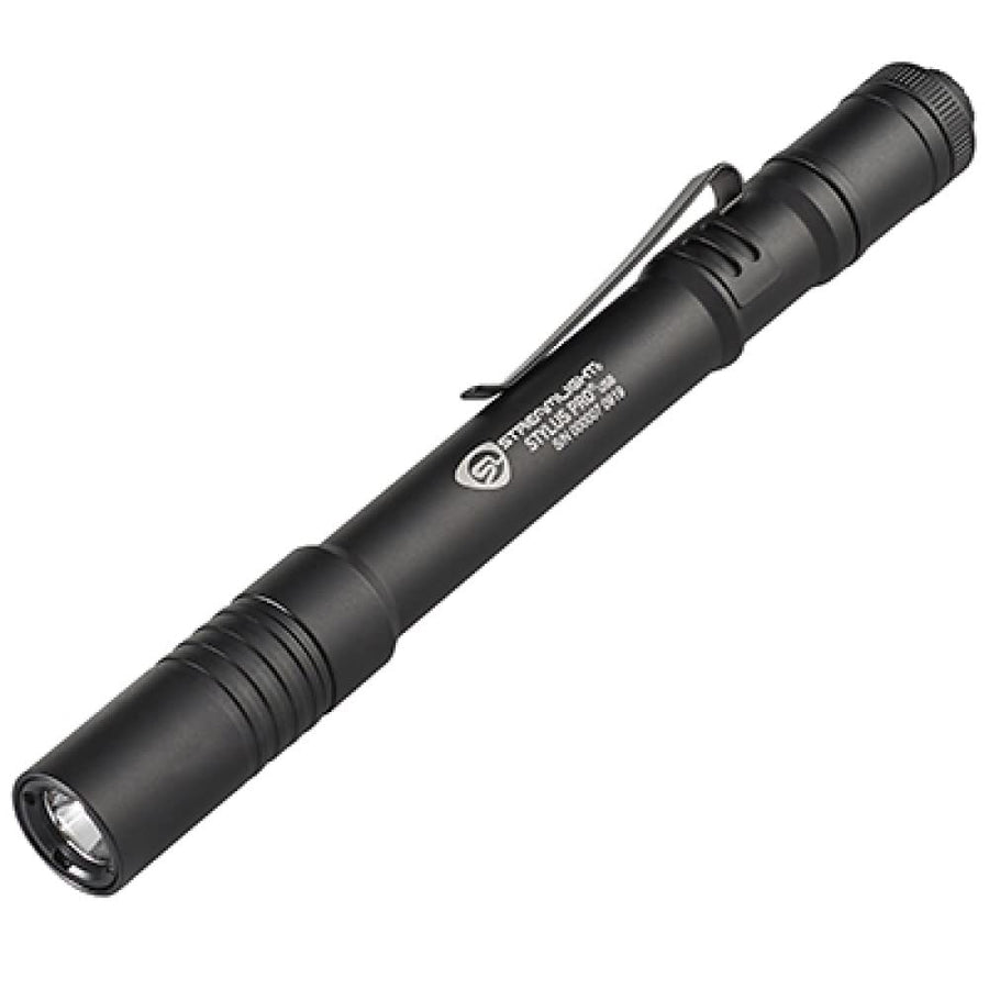 Streamlight Stylus Pro USB 350-Lumen Rechargeable Pen Light for Inspectors, Law Enforcement, and Everyday Use with USB Cable, and Nylon Holster, Black