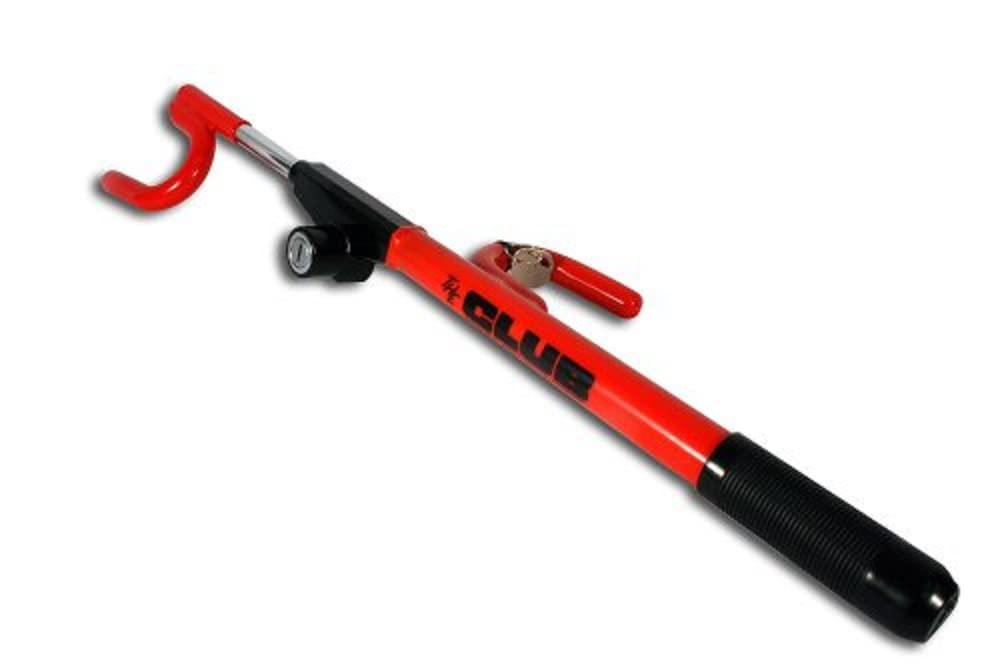 The Club 1000 Original Steering Wheel Lock, Red by Winner International