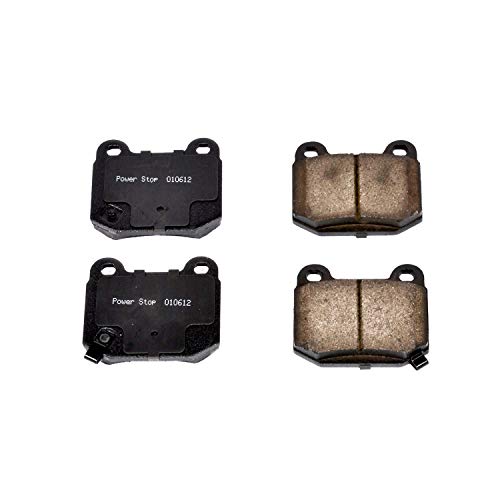 Power Stop Z16 16-961 Evolution Rear Ceramic Brake Pads For INFINITI G35, Mitsubishi Lancer, Nissan 350Z, Subaru BRZ, Subaru Impreza, Subaru WRX, Subaru WRX STI, Toyota 86 [Model Specific]