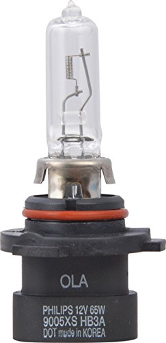 9005XS Philips Standard Halogen Replacement Headlight Bulb, 1 Pack