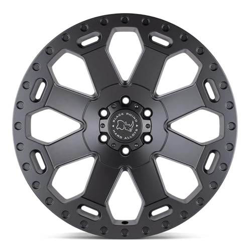 Black Rhino WARLORD Hard Alloys 17X9 8X180 5.47 12mm MATTE GUNMETAL - 1790WAR128180G25