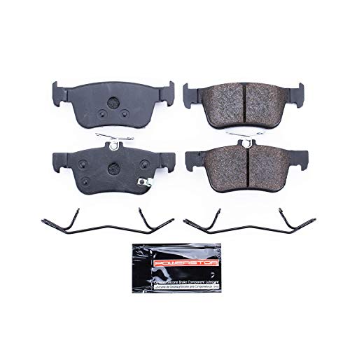 Power Stop Track Day PST-1878 Rear Ceramic Brake Pads For Acura RDX 2019-2022, Honda Civic 2016-2021 [Model Specific]
