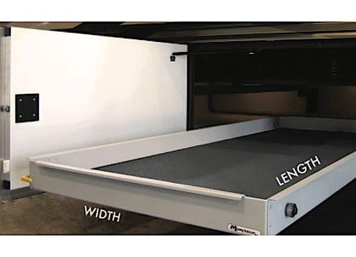 FULLY ASSEMBLED MORryde© 60% EXTENSION 48INX48IN CARGO TRAY W/CARPET (CTG60-4848W)