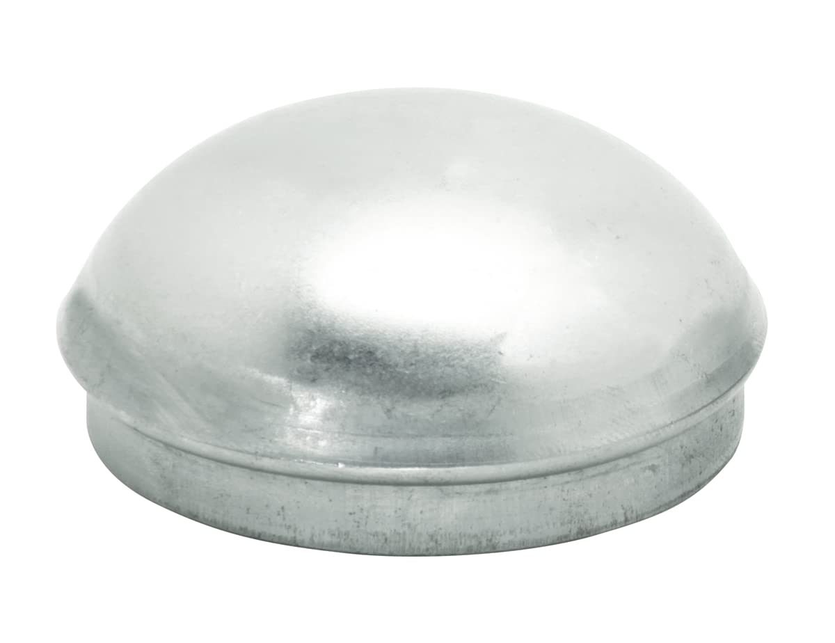 Zinc Plated Fulton Grease Cap, 2.446-Inch