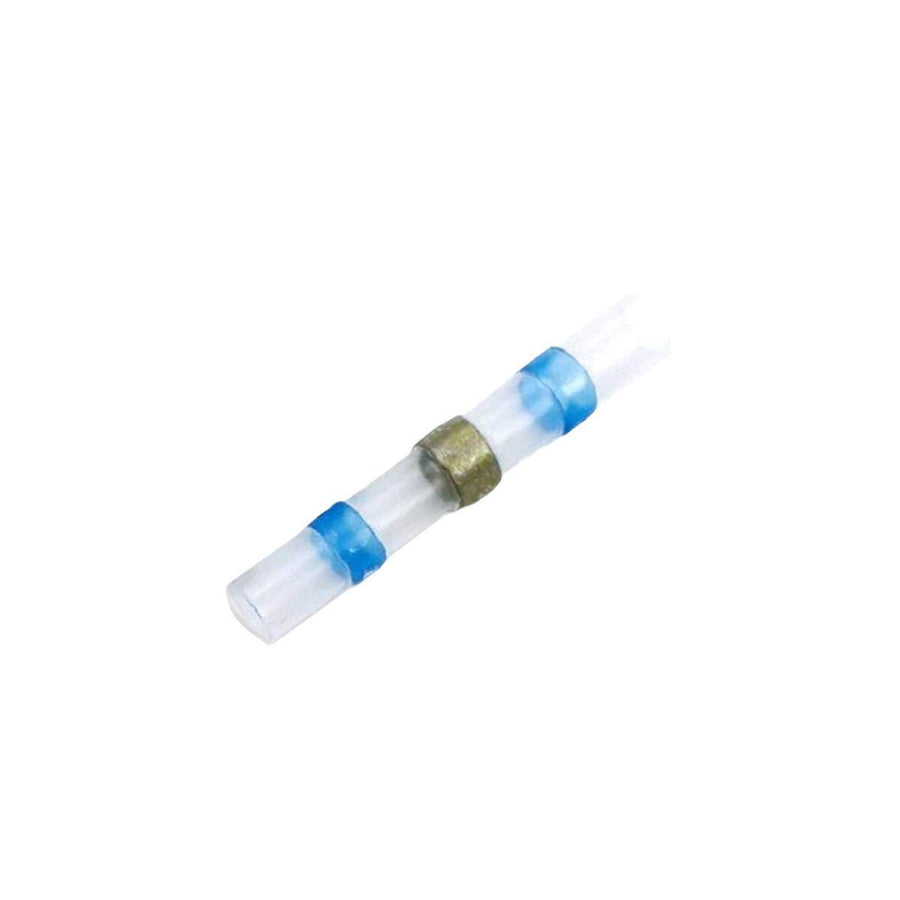 Metra Install Bay - Butt Connector Heat Shrink W/Solder 16/14 Ga - 10Pk (SHSBBC), Heat Shrink Butt Connectors