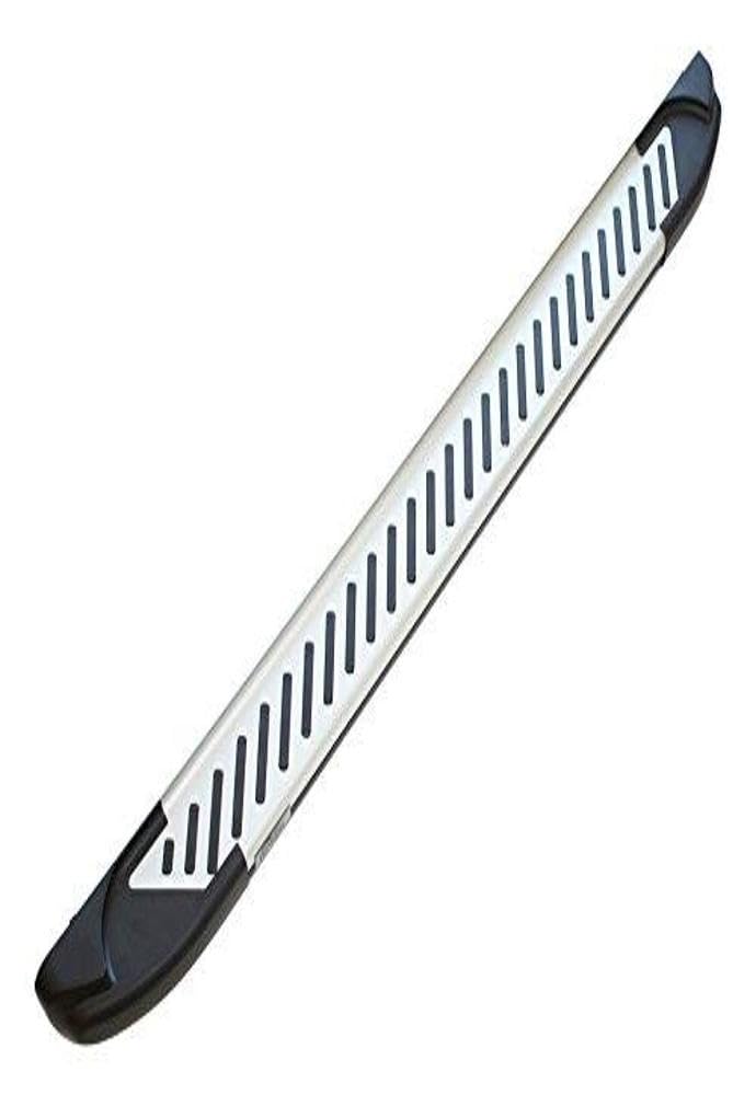 Silver Romik 62353418 RAL-T Running Board for Ford Super Duty Super Cab