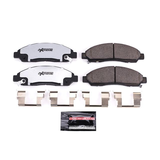 Power Stop Z36-1039 Z36 Truck and Tow Front Carbon-Fiber Ceramic Brake Pads For Chevrolet Colorado, GMC Canyon, Isuzu i-, Isuzu i-290, Isuzu i-, Isuzu i-370 [Model Specific]