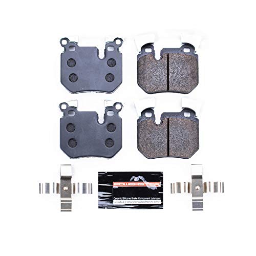 Power Stop Track Day PST-1372 Rear Ceramic Brake Pads For BMW 135i 2008-2013, BMW 135is 2013 [Model Specific]