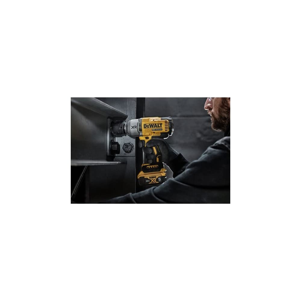 20V MAX XR DEWALT 1/2 in. High Torque Impact Wrench with Hog Ring Anvil Kit (DCF900P2)