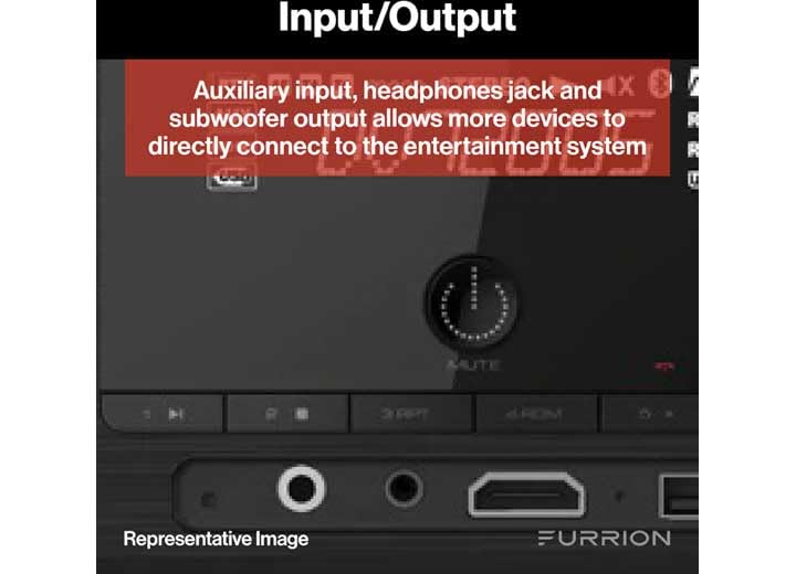 Furrion® - RV & Marine Furrion Entertainment System - 40W, 2-Zone #DV7200S