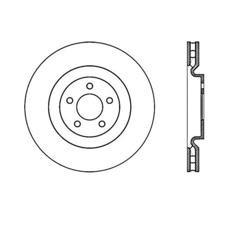 CryoStop Rotor Stoptech 120.61089CRY
