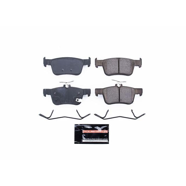 Power Stop Z23-1878 Z23 Evolution Sport Carbon Fiber-Ceramic Brake Pad For Acura RDX 2019-2022, Honda Civic 2016-2021 [Model Specific]