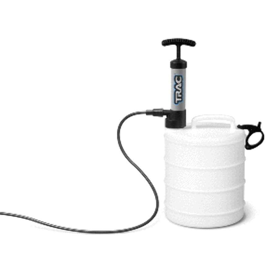 7-Liter Trac Outdoors Fluid Extractor - Perfect for Any Situation Where Draining is Difficult - Ideal for All Types of Motors, Watercraft and Vehicles (69362)
