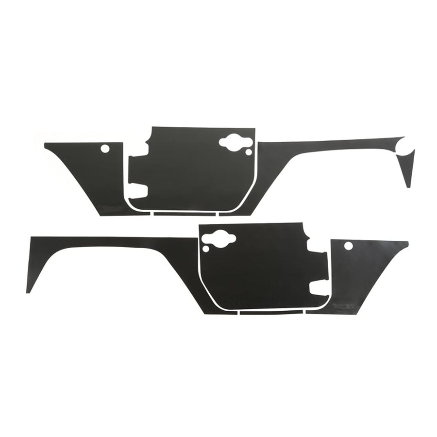 Magnetic Protection Panel Kit Rugged Ridge | 12300.52 | Fits 2007-2018 Jeep Wrangler JK 2-Door