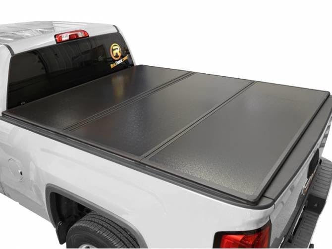 Hard Tonneau Cover Black Horse High Profile Trifold Black (5.4ft Bed) Compatible with 2007-2020 Toyota Tundra