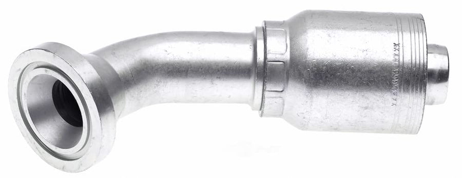 GlobalSpiral Series Gates MAX Pressure Couplings, Code 62 O-Ring Flange Heavy, 45 Degree Bent Tube, 1-1/2" ID 24GSM-24FLH45M