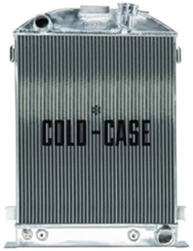 Highboy 1932 Chevy Engine 25.5 Inch Aluminum Performance Radiator Cold Case Radiators