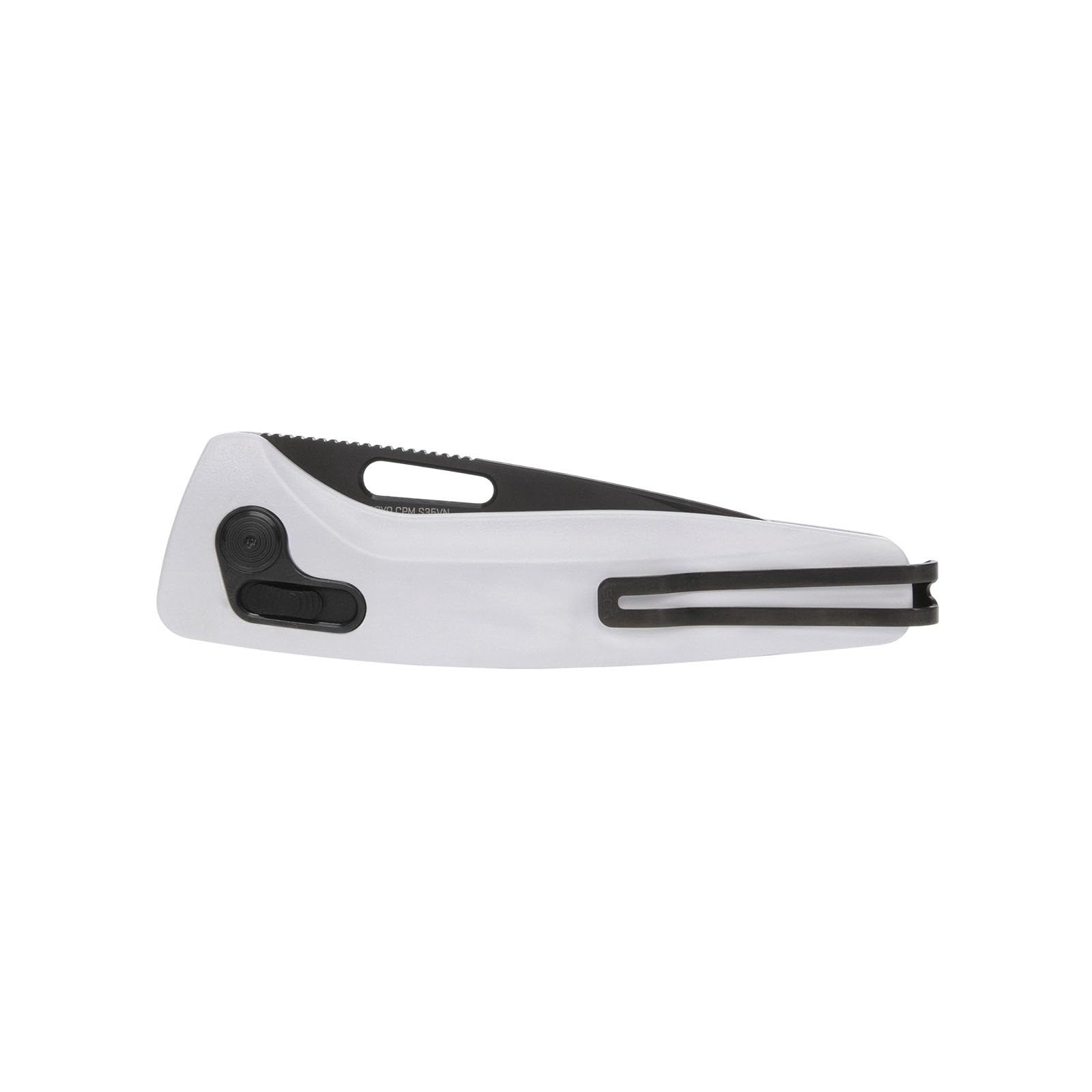SOG One-Zero XR Daily Carry Easy-Opening Folding Knife with Aircraft-Grade Aluminum Handle | CRYO CPM S35VN Steel Blade, White/Black Chrome