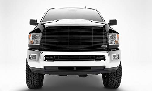 2013-2018 Ram 2500, 3500 T-Rex Grilles Billet Grille, Black, 1 Pc, Replacement - PN #20452B