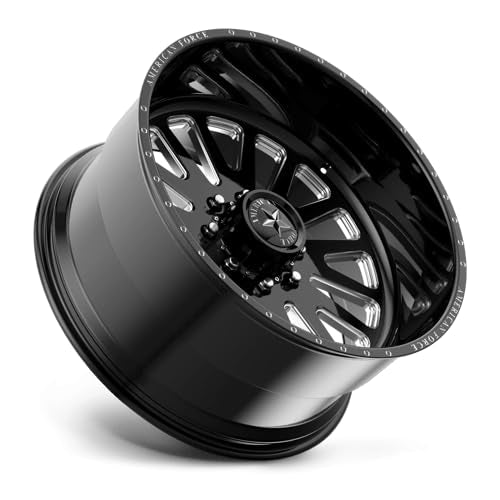AWF20 American Force 24X12 6X135 G-BLK MACH -40MM - AFTNF20W87-2-20