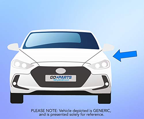 Front Bumper Reflector Light for BMW 5-Series Go-Parts 2017-2023 Sedan