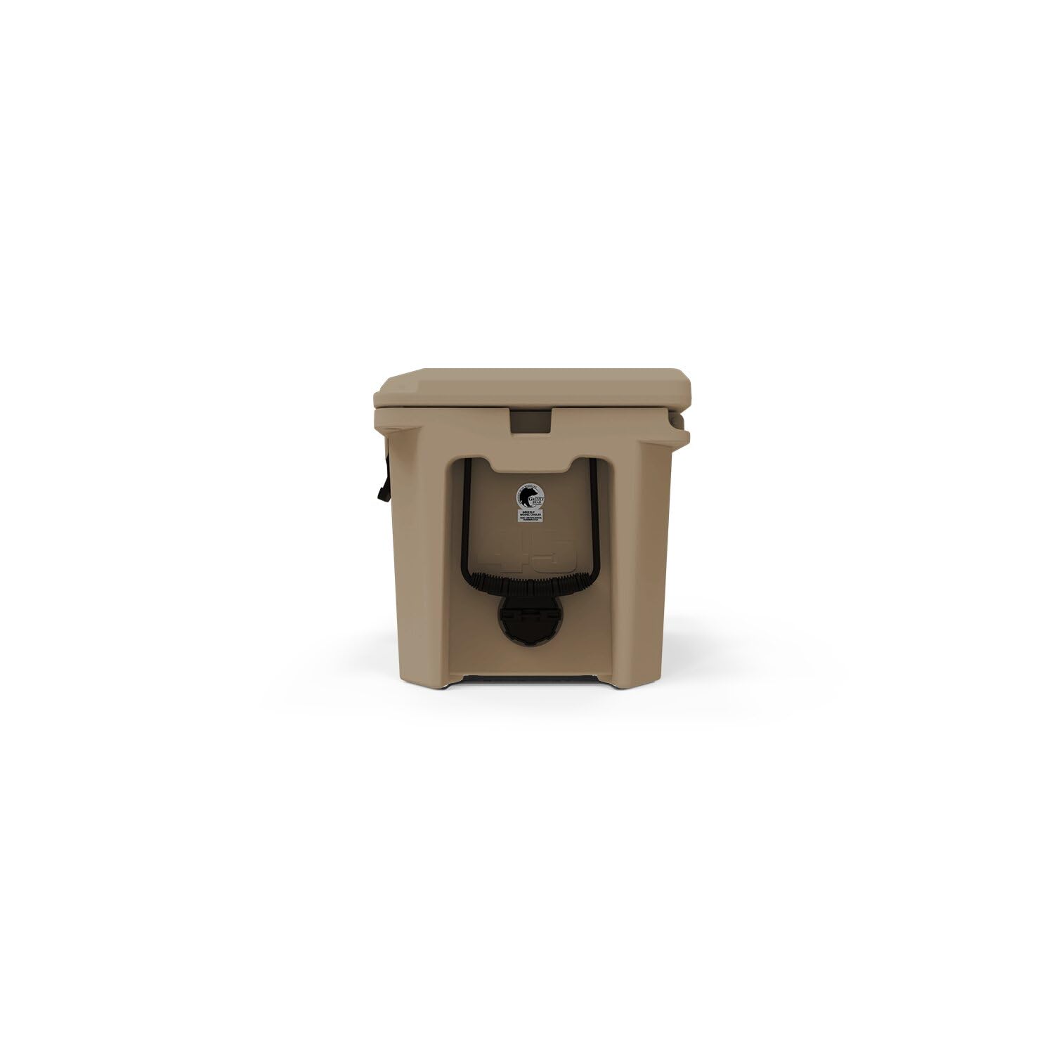 45 Cooler Grizzly | 45 qt Ice Chest Durable Rotomolded Insulated | Made in The USA | Warranty for Life | for Beach Boat Camping Fishing Hunting | G45 | Tan