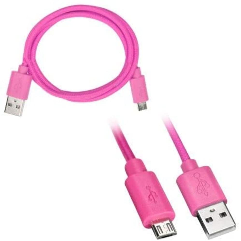 Heise - AXXESS 3 Foot Replacement Micro B Cables Pink (AXMROB-PK)