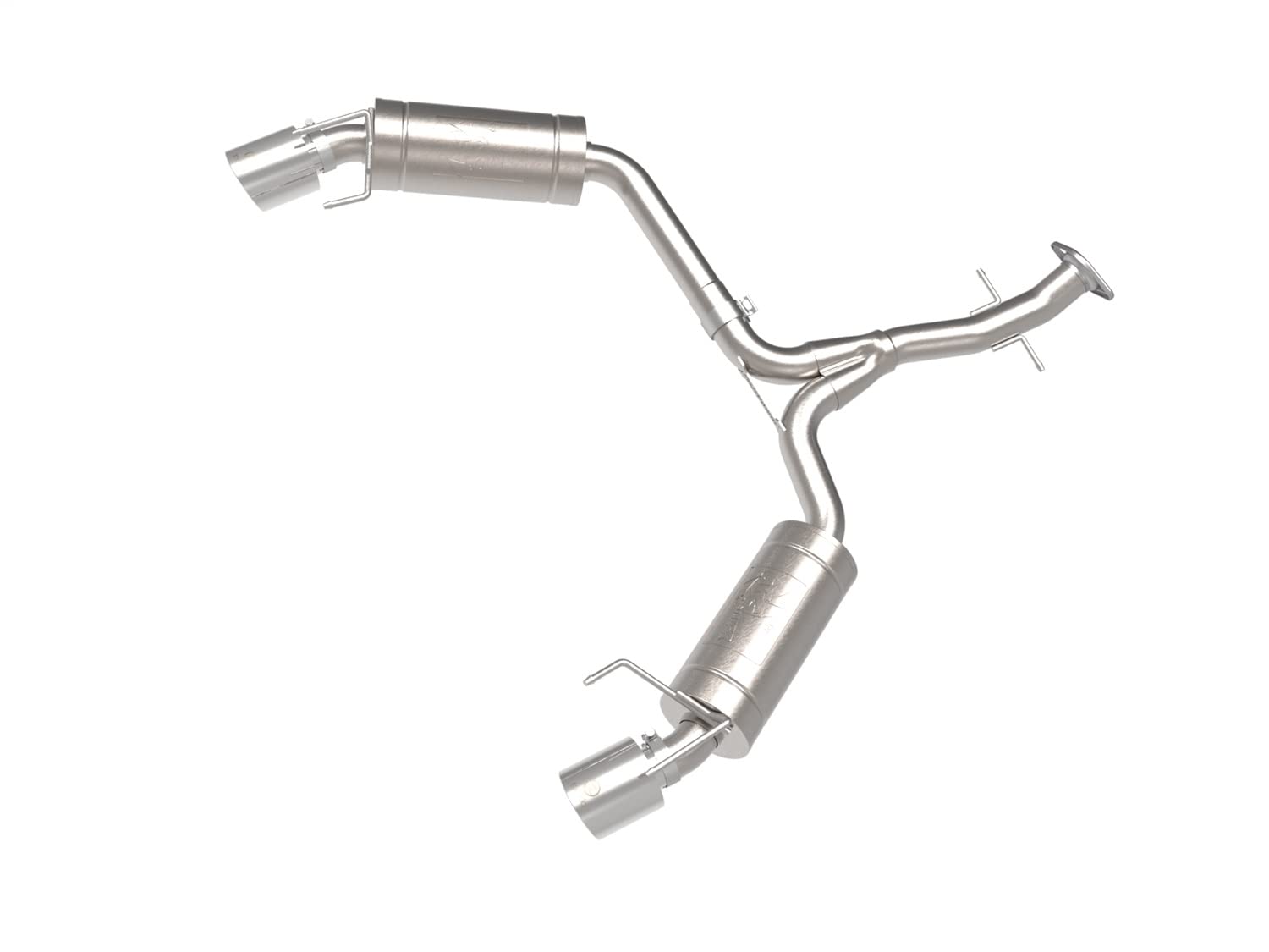 49-36055-P Takeda - 304 SS Axle-Back Exhaust System With Split Rear Exit