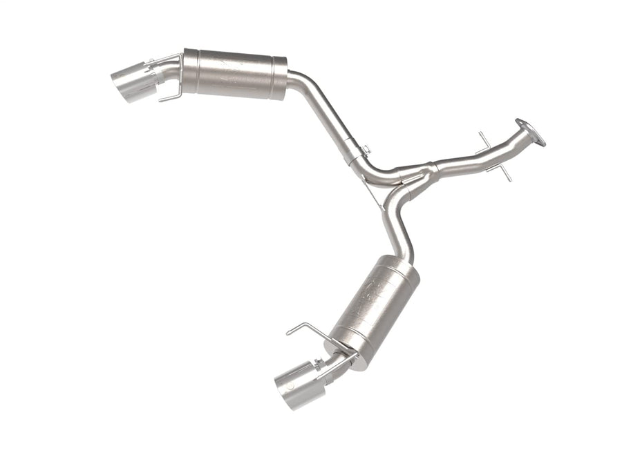 49-36055-P Takeda - 304 SS Axle-Back Exhaust System With Split Rear Exit