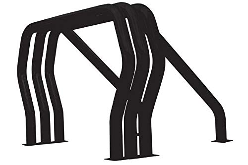 Go Rhino Complete Kit Bed Bar - Triple Bar/Single Kicker | Mild Steel, Black | 9809560TSB | Fits 2004-2014 Ford F-150 w/Short Bed Styleside (Excludes Super Crew)