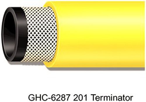 Gates Type C Nitrile 32020301 Air and Multi-Purpose Terminator Hose, 500 Maximum Pressure, 500' Length, 25" ID