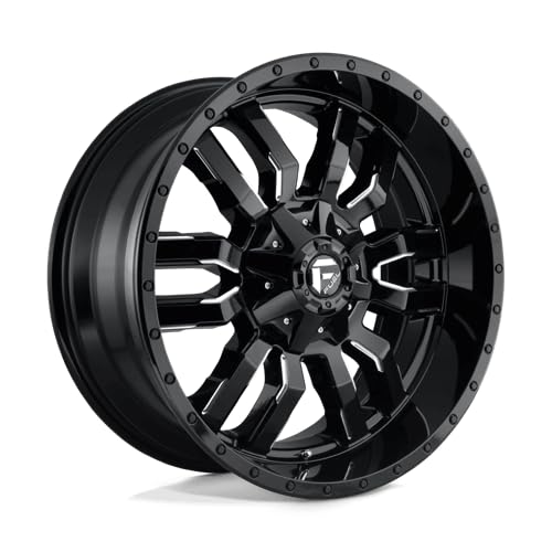 D595 1PC Fuel 22X10 8X170 GL-BLK-MIL 10MM - D59522001757