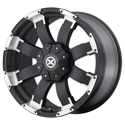 AX191 17X9 6X5.0 S-BLK MACH 20MM - ATX Series AX19179065720