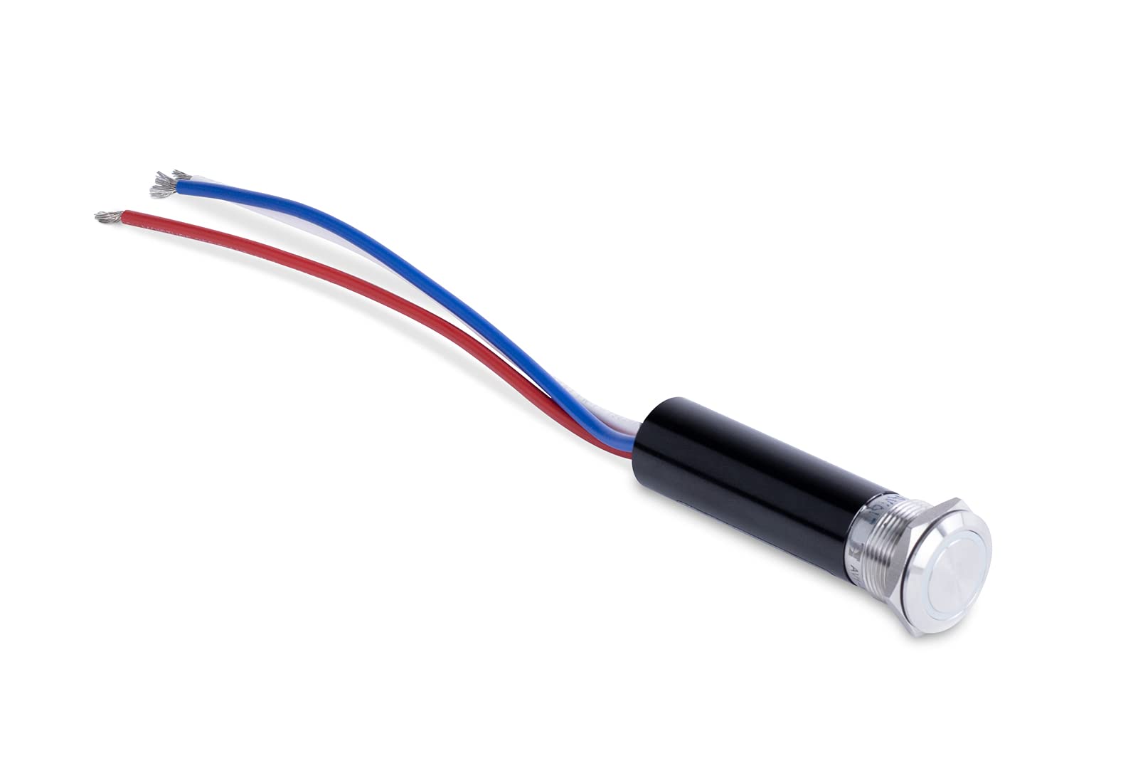 Push Button Switch, Sierra AV10120B, Blue Halo