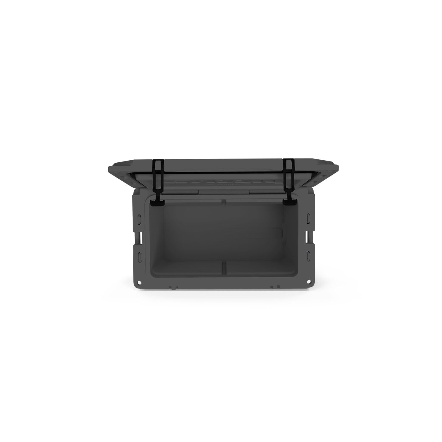60 Cooler Grizzly | 60 qt Ice Chest Durable Rotomolded Insulated | Made in USA | Warranty for Life | for Beach Boat Camping Fishing Hunting | G60 | Stealth Gray