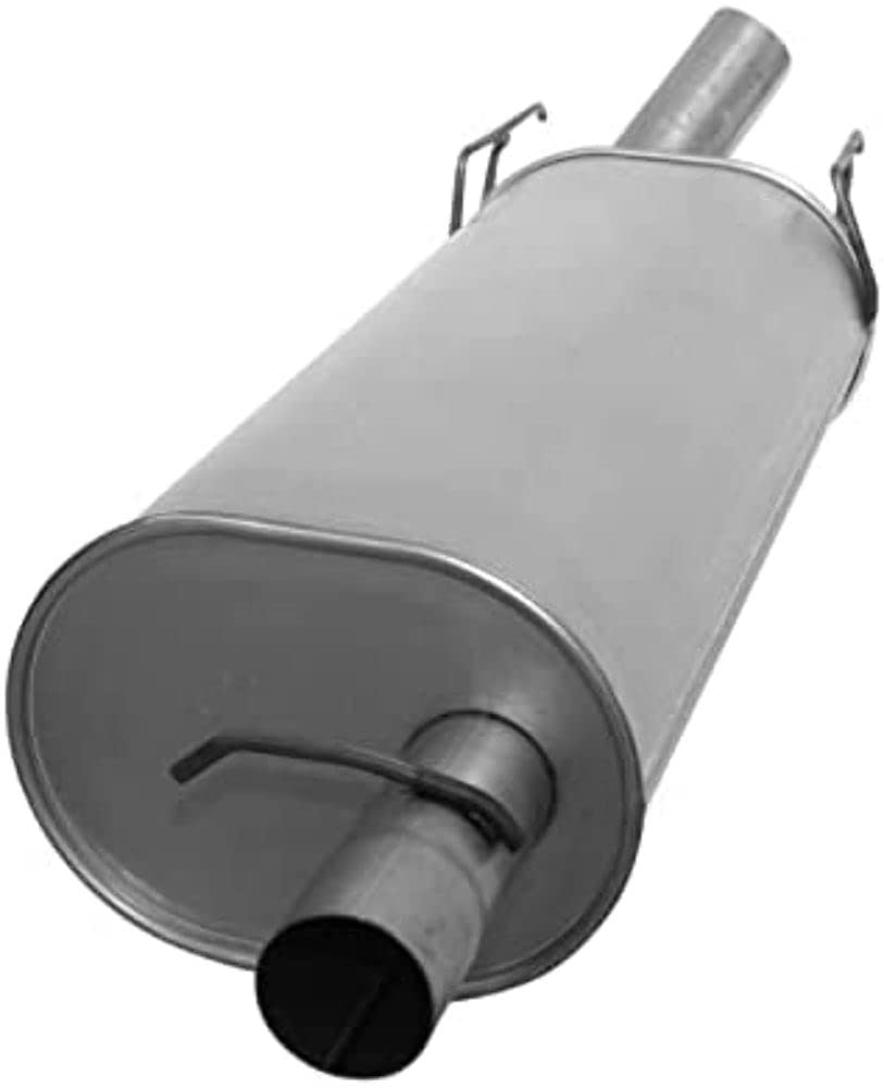700474 Muffler - MSL Maximum nobrandname Oval Body - H8.5" X W11.5" X L30" 48" OAL 2.75" ID Config. O/OO Muffler - MSL Maximum