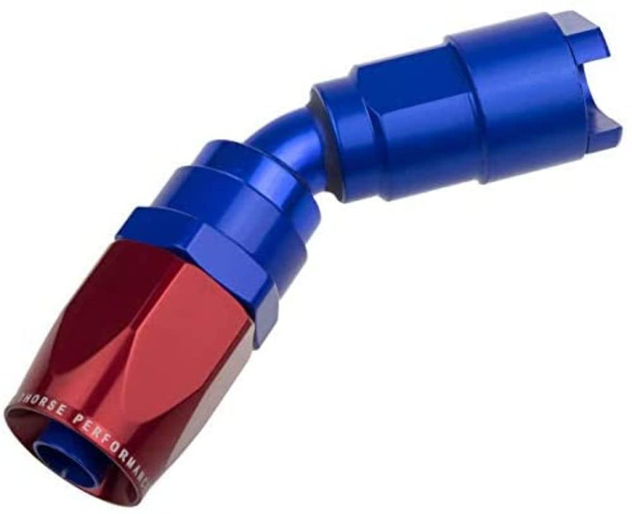 8045-06-05-1 Redhorse Performance SAE Quick Disconnect Fitting (Red/blue), 1 Pack
