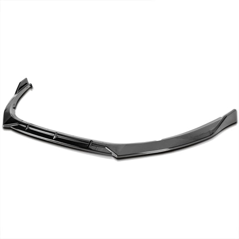 Glossy Black Front Bumper Lip Spec-D Tuning Compatible with Kia Optima 2014-2015