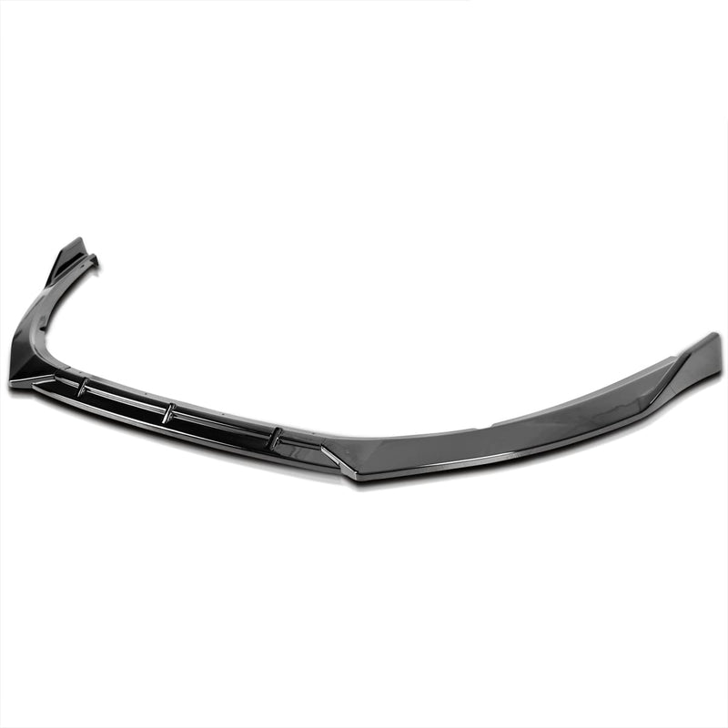 Glossy Black Front Bumper Lip Spec-D Tuning Compatible with Kia Optima 2014-2015