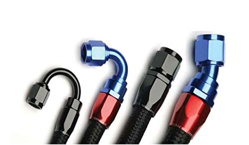 230-20-6-20 Red Horse Performance Proseries Black 230 Stainless Core Hose-6 Ft