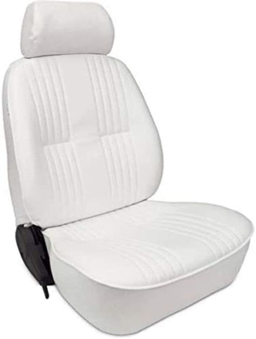 ProCar 80-1300-53R White Vinyl Racing Pro90 Recliner Right Seat by Scat