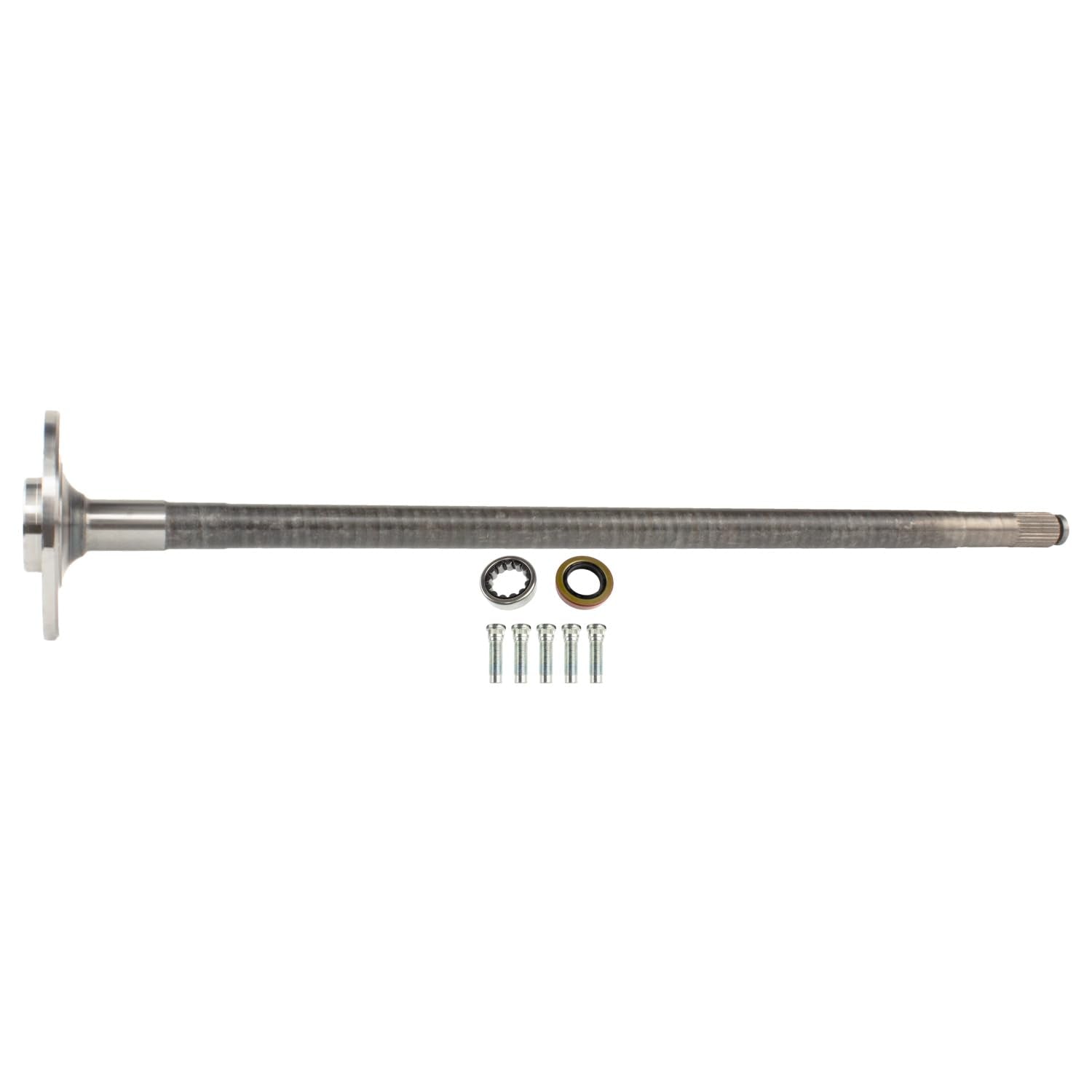 EXCel Axle Shaft Assembly Drive For GM 10.5" (14 Bolt); 33.375" Overall Length; 8 X 6.5 Lug Pattern; 30 Spline; Includes Bearing, Seal And Studs