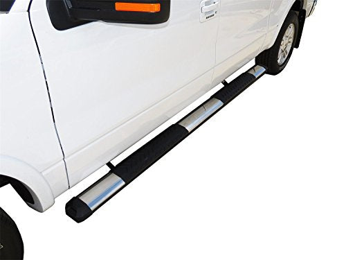 STX400 Series Steelcraft Step Boards Incl. Mounting Brackets Hardware Black Aluminum Rocker Mount STX400 Series Step Boards
