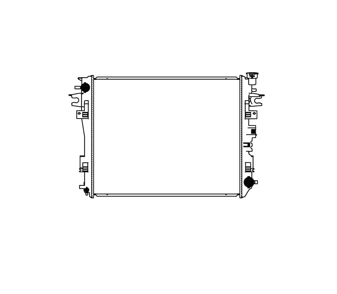 CSF 3662 Radiator CSF